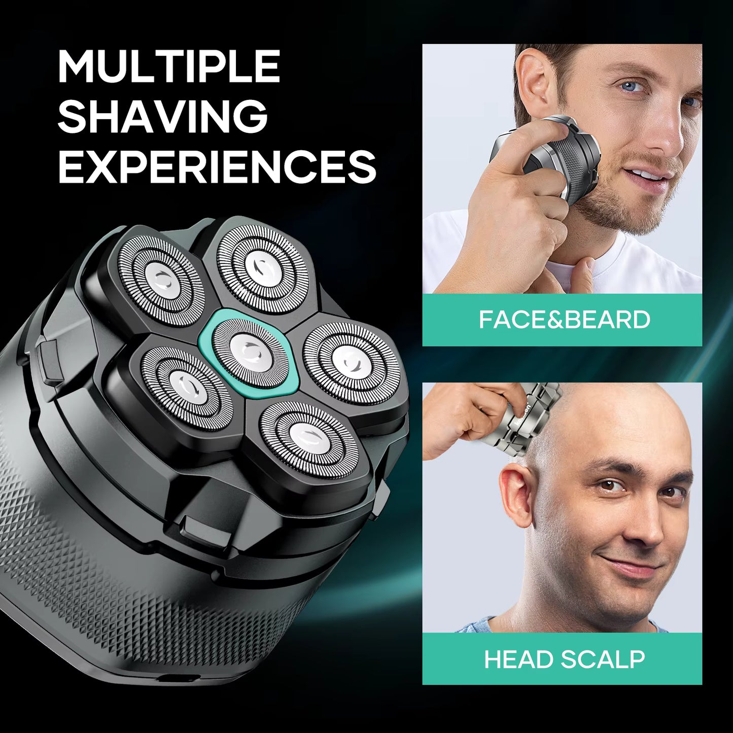 Electric Head Shavers for Bald Men